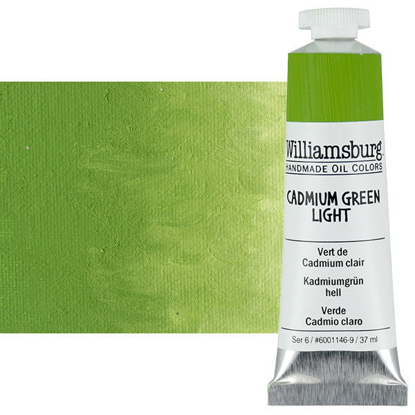 Williamsburg Oil Color 37ml Cadmium Green Light - (60143)