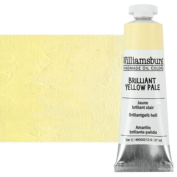 Williamsburg Oil Color 37ml Brilliant Yellow Pale - (60135)