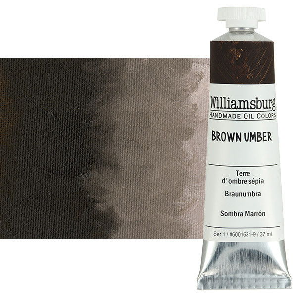 Williamsburg Oil Color 37ml Brown Umber - (60139)