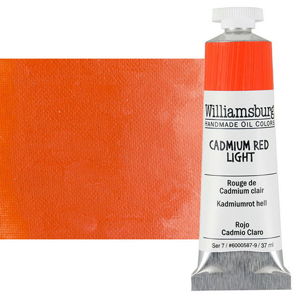 Williamsburg Oil Color 37ml Cadmium Red Light - (60147)