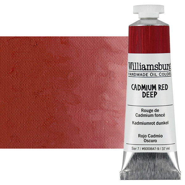 Williamsburg Oil Color 37ml Cadmium Red Deep - (60146)