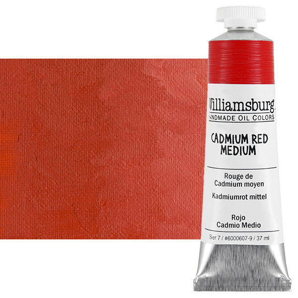Williamsburg Oil Color 37ml Cadmium Red Medium - (60148)