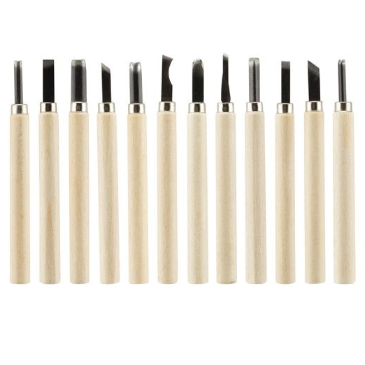 Creative Mark Wood & Linoleum Carving Tool Set of 12 Creative Mark Wood & Linoleum Carving Tool Set of 12