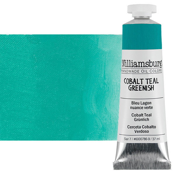 Williamsburg Oil Color 37ml Cobalt Teal Greenish - (60162)