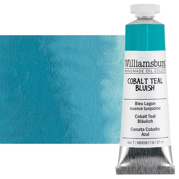 Williamsburg Oil Color 37ml Cobalt Teal Bluish - (62948)