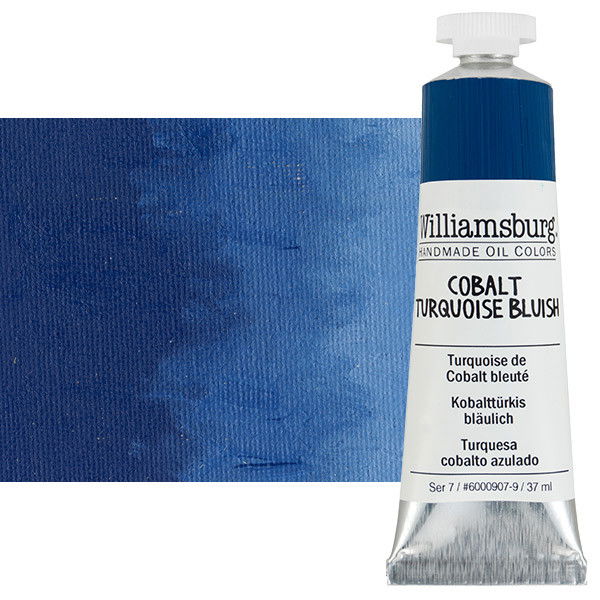 Williamsburg Oil Color 37ml Cobalt Turquoise Bluish - (60163)