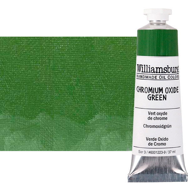 Williamsburg Oil Color 37ml Chromium Oxide Green - (60157)