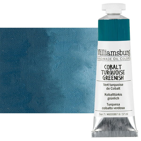 Williamsburg Oil Color 37ml Cobalt Turquoise Greenish - (60164)