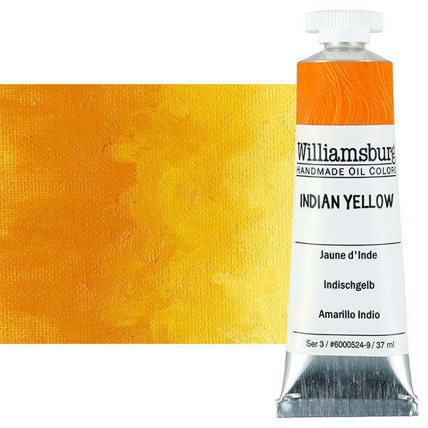 Williamsburg Oil Color 37ml Indian Yellow - (60181)