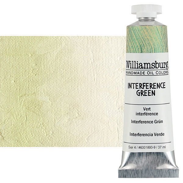 Williamsburg Oil Color 37ml Interference Green - (60276)