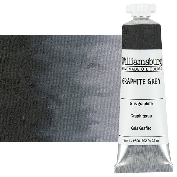 Williamsburg Oil Color 37ml Graphite Grey - (60179)