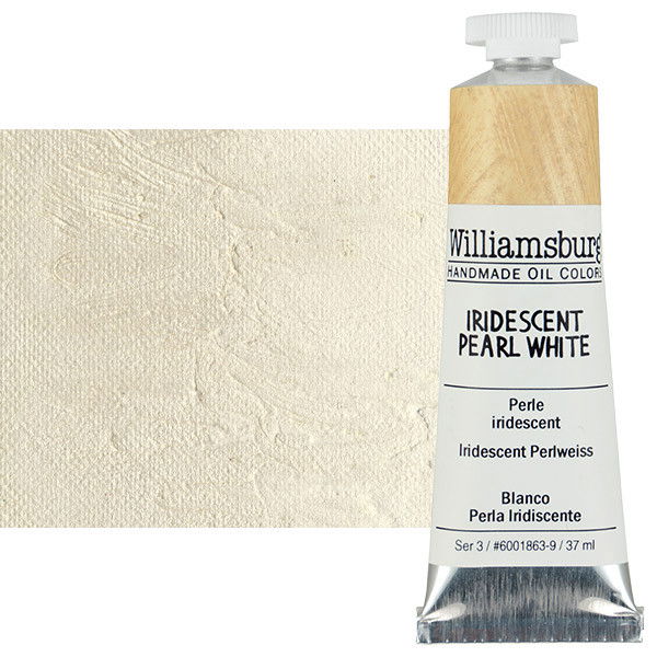 Williamsburg Oil Color 37ml Iridescent Pearl White - (60272)