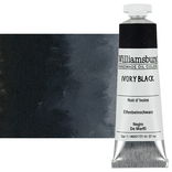 Williamsburg Oil Color 37ml Ivory Black - (60186)