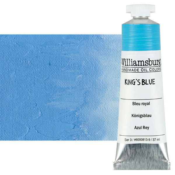 Williamsburg Oil Color 37ml Kings Blue - (60188)