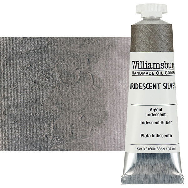 Williamsburg Oil Color 37ml Iridescent Silver - (60274)