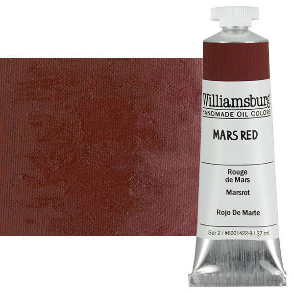 Williamsburg Oil Color 37ml Mars Red - (60193)