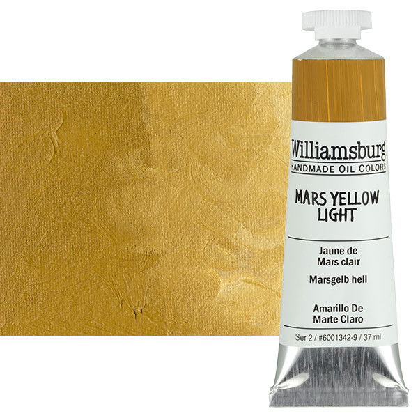 Williamsburg Oil Color 37ml Mars Yellow Light - (60197)