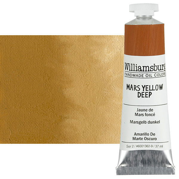 Williamsburg Oil Color 37ml Mars Yellow Deep - (60196)