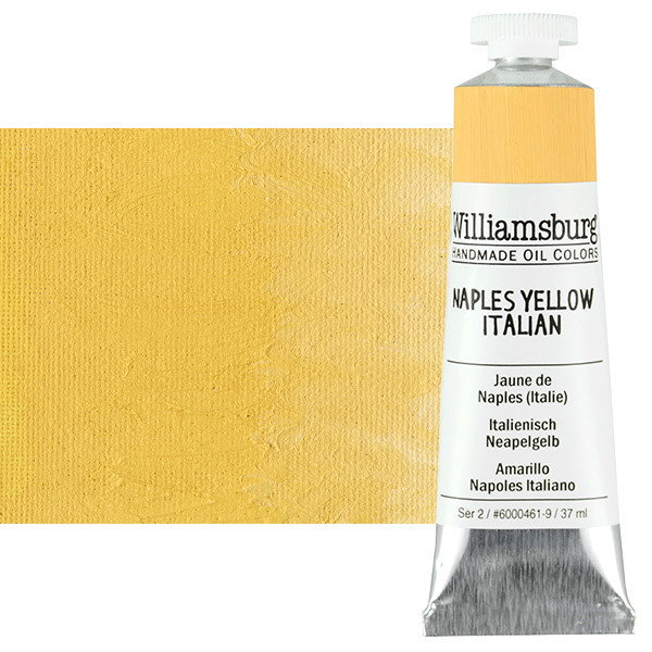 Williamsburg Oil Color 37ml Naples Yellow Native Italian - (60201)