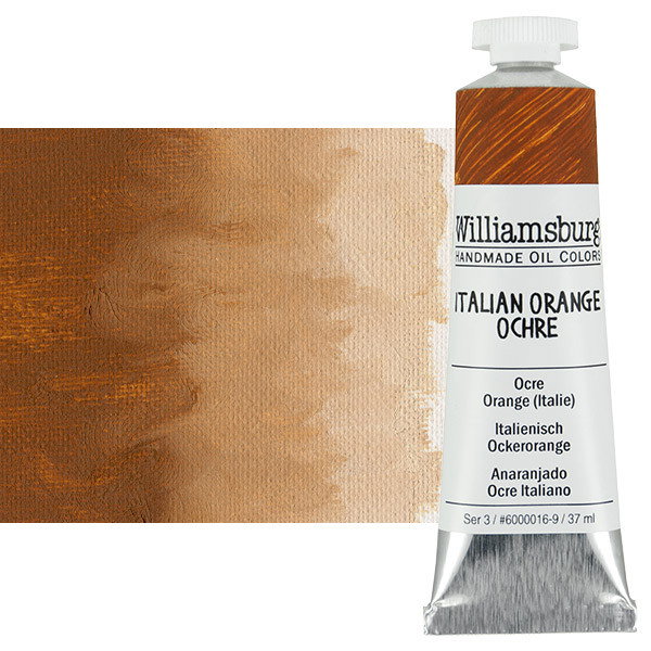 Williamsburg Oil Color 37ml Native Italian Orange Ochre - (60261)