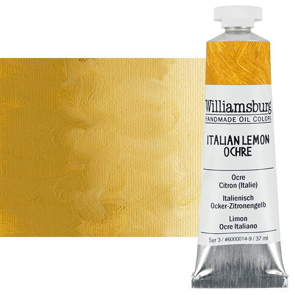 Williamsburg Oil Color 37ml Native Italian Lemon Ochre - (60260)