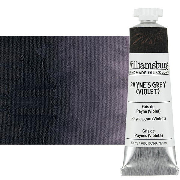 Williamsburg Oil Color 37ml Paynes Grey (Violet) - (60203) Williamsburg Oil Color 37ml Paynes Grey (Violet) - (60203)