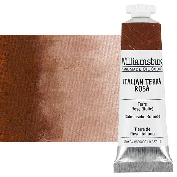 Williamsburg Oil Color 37ml Native Italian Terra Rosa - (60266)