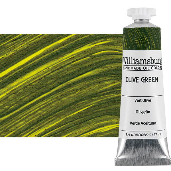 Williamsburg Oil Color 37ml Olive Green - (62946)
