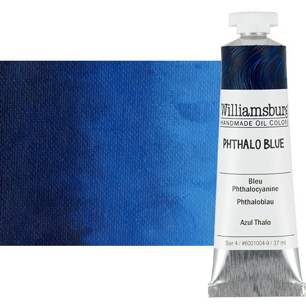 Williamsburg Oil Color 37ml Phthalo Blue - (60216)