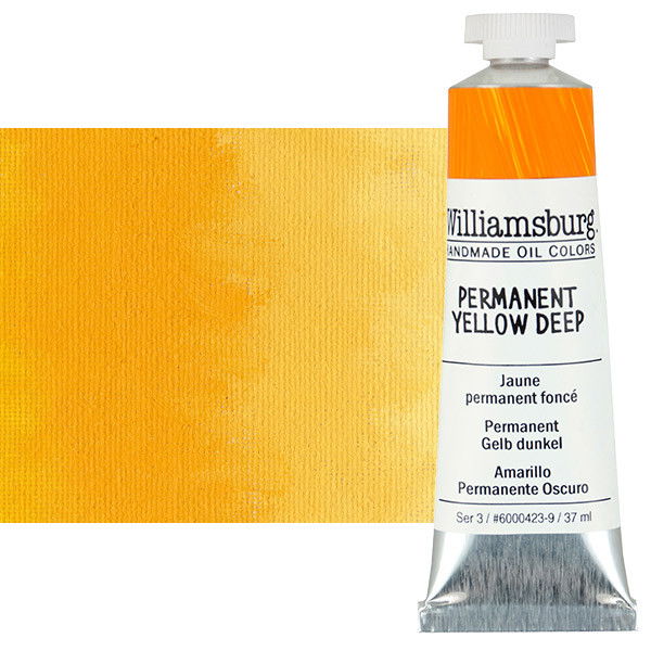 Williamsburg Oil Color 37ml Permanent Yellow Deep - (60210)