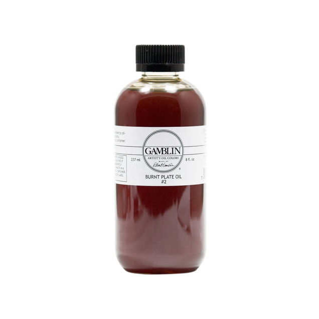 Gamblin Burnt Plate Oil  Gamblin Burnt Plate Oil