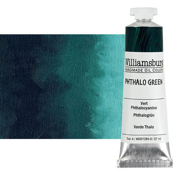 Williamsburg Oil Color 37ml Phthalo Green - (60217)