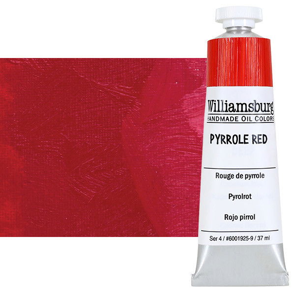 Williamsburg Oil Color 37ml Pyrrole Red - (200028828) Williamsburg Oil Color 37ml Pyrrole Red - (200028828)