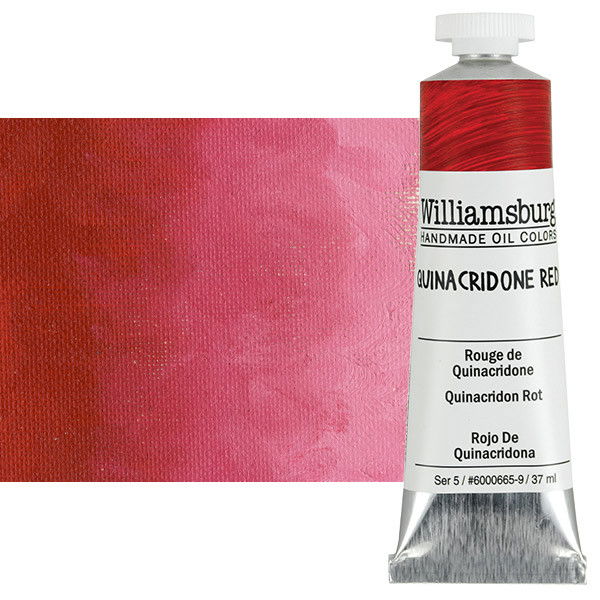 Williamsburg Oil Color 37ml Quinacridone Red - (60228)