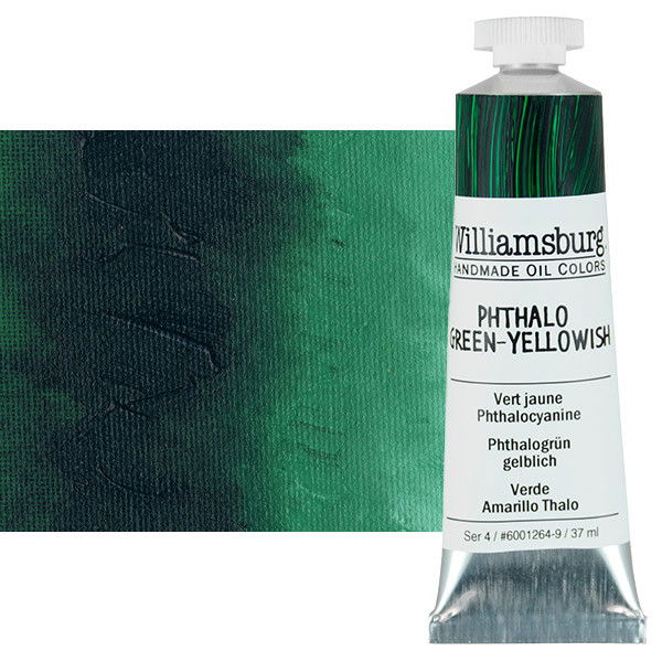 Williamsburg Oil Color 37ml Phthalo Green-Yellowish - (60218)