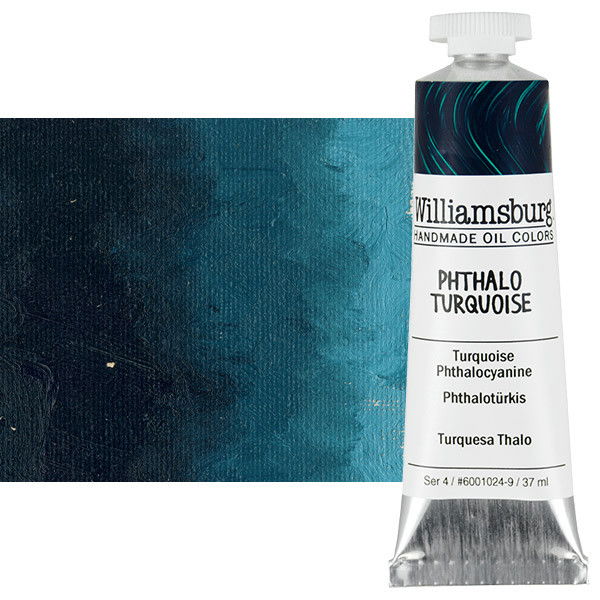 Williamsburg Oil Color 37ml Phthalo Turquoise - (60219)