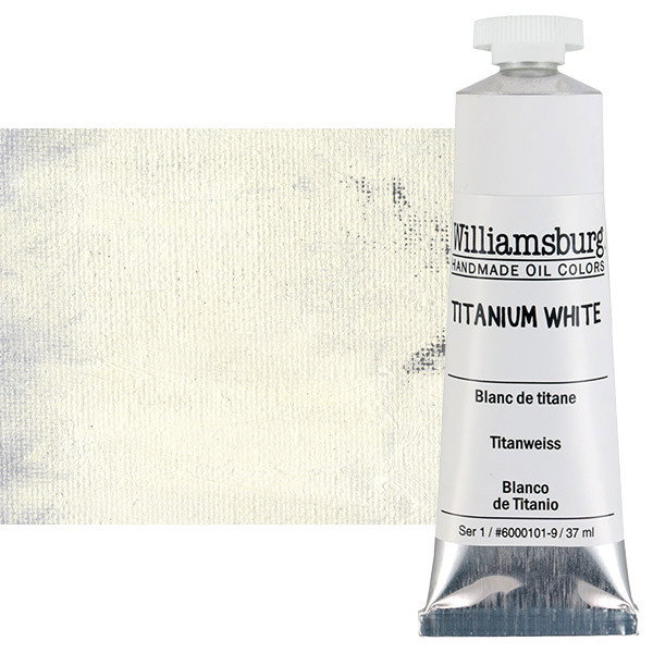 Williamsburg Oil Color 37ml Titanium White - (60240)
