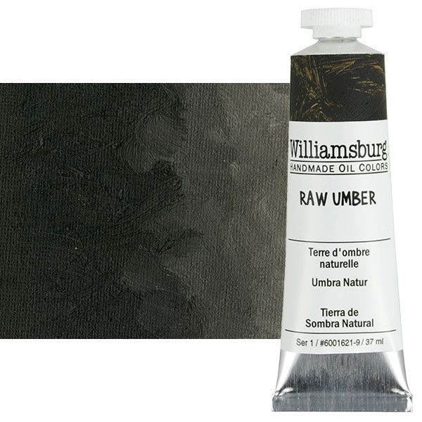 Williamsburg Oil Color 37ml Raw Umber - (60231)