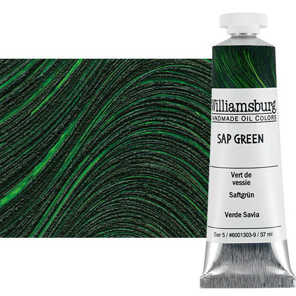 Williamsburg Oil Color 37ml Sap Green - (60234)