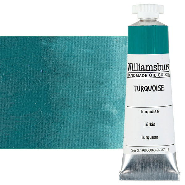 Williamsburg Oil Color 37ml Turquoise - (60243)