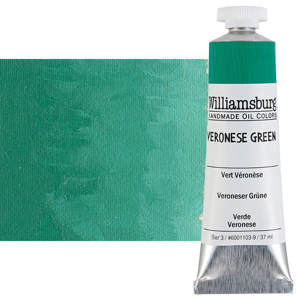 Williamsburg Oil Color 37ml Veronese Green - (60251)