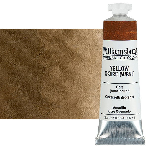 Williamsburg Oil Color 37ml Yellow Ochre Burnt - (60254)