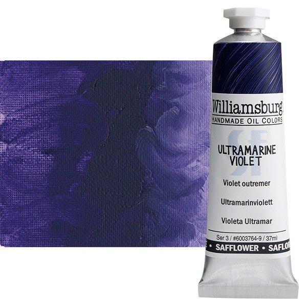 Williamsburg Safflower Oil Color Ultramarine Violet 37ml - (200016457)
