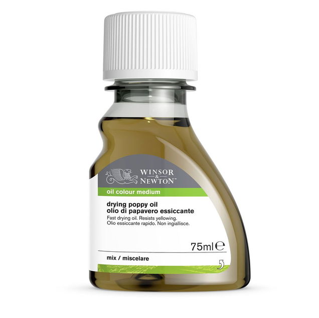 Winsor Newton Drying Poppy Oil 75ml Bottle - (200006708) Winsor Newton Drying Poppy Oil 75ml Bottle - (200006708)