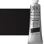 Winsor & Newton Designer Gouache Ivory Black 37mL Tube - (1742) Winsor & Newton Designer Gouache Ivory Black 37mL Tube - (1742)