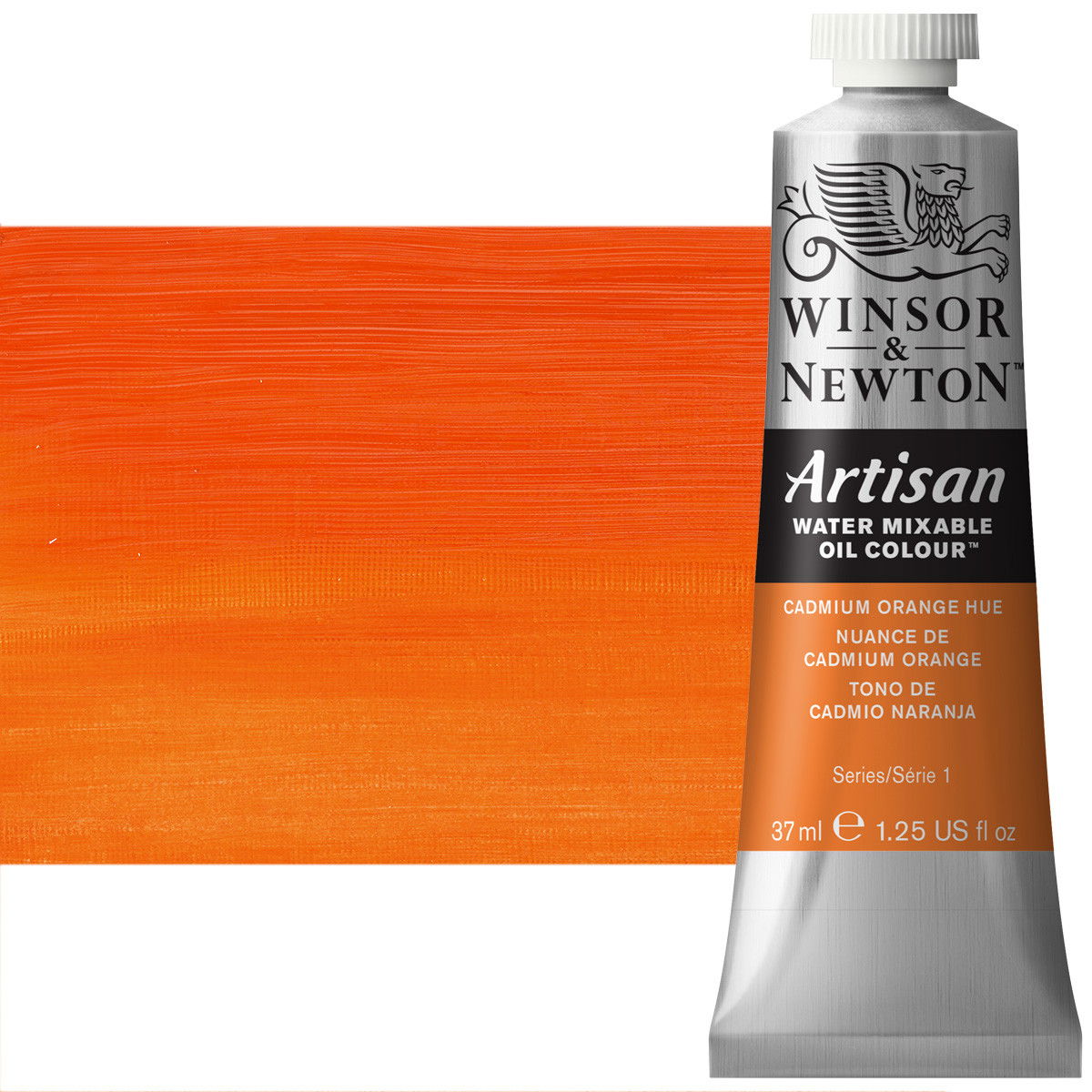 Winsor Newton Artisan Oil Color Cadmium Orange Hue 37ml Tube - (50058)