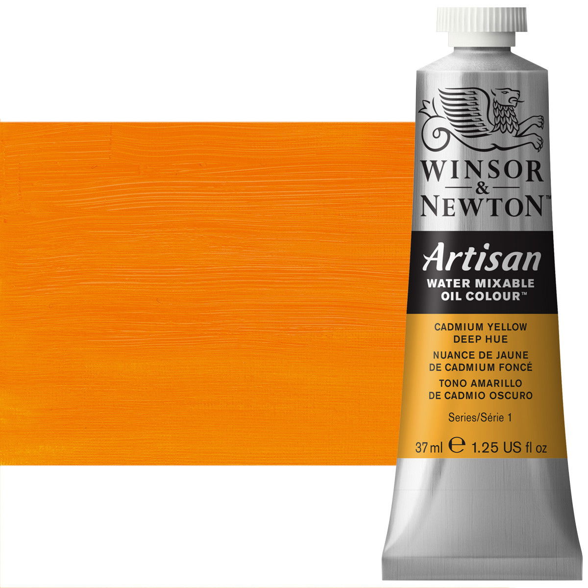Winsor Newton Artisan Oil Color Cadmium Yellow Deep Hue 37ml Tube - (50064)