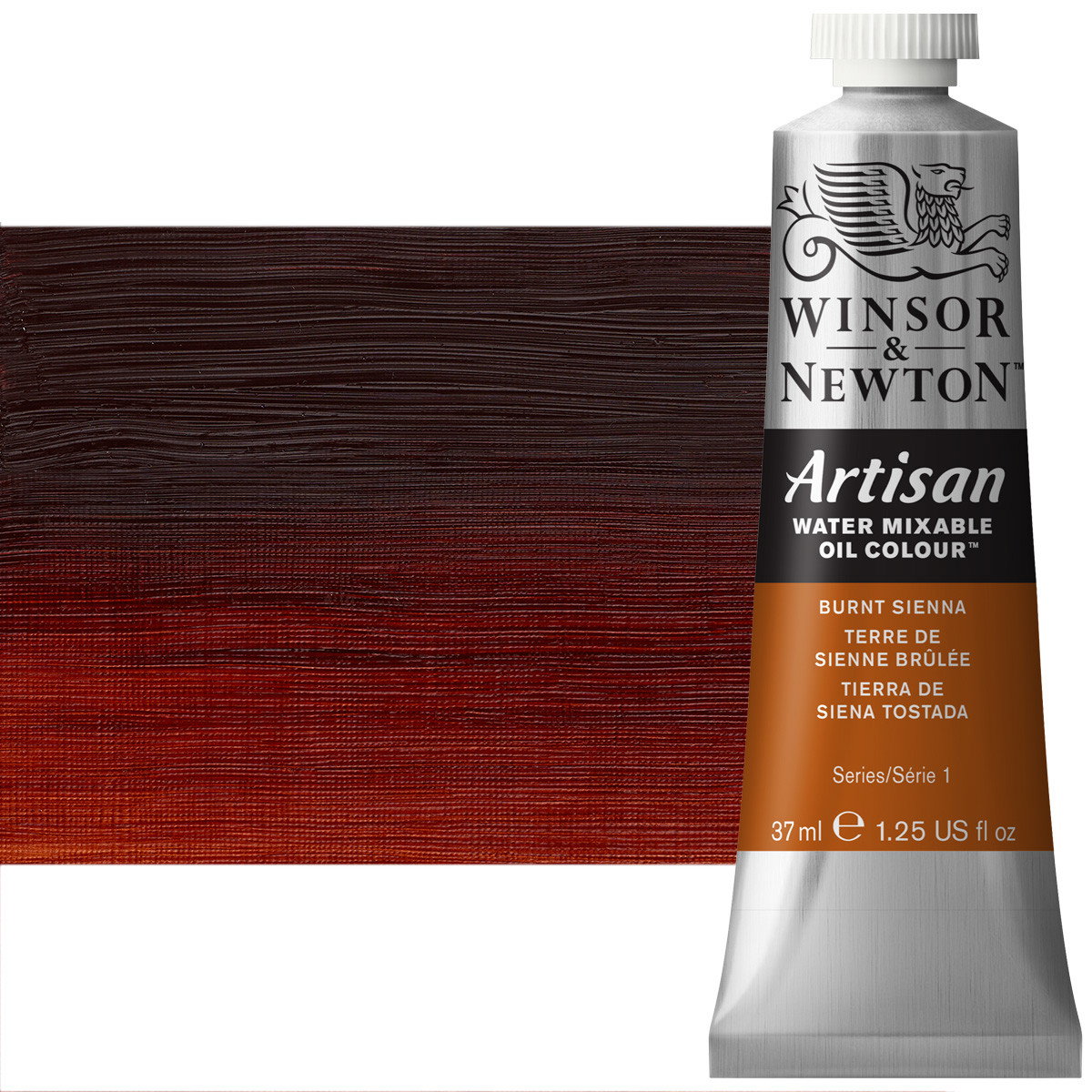 Winsor Newton Artisan Oil Color Burnt Sienna 37ml Tube - (50056)