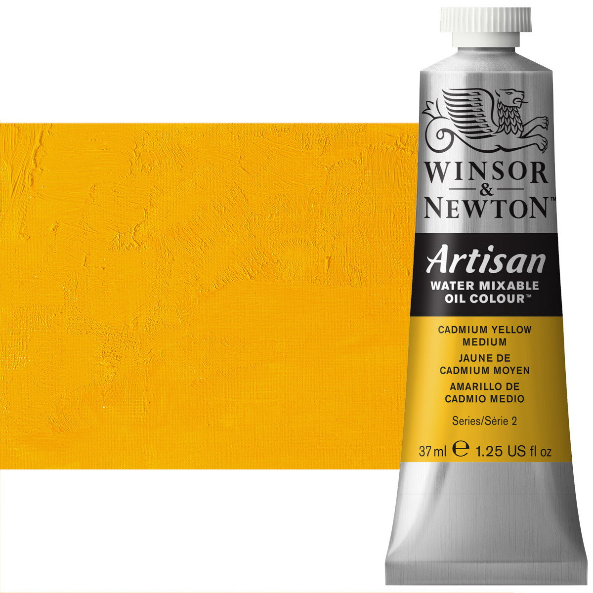 Winsor Newton Artisan Oil Color Cadmium Yellow Medium 37ml Tube - (50067)