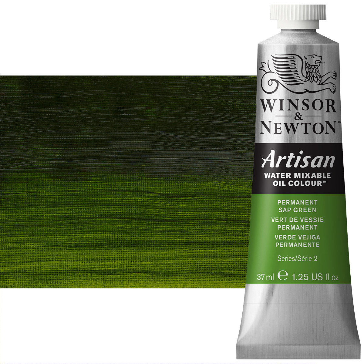 Winsor Newton Artisan Oil Color Permanent Sap Green 37ml Tube - (50085)